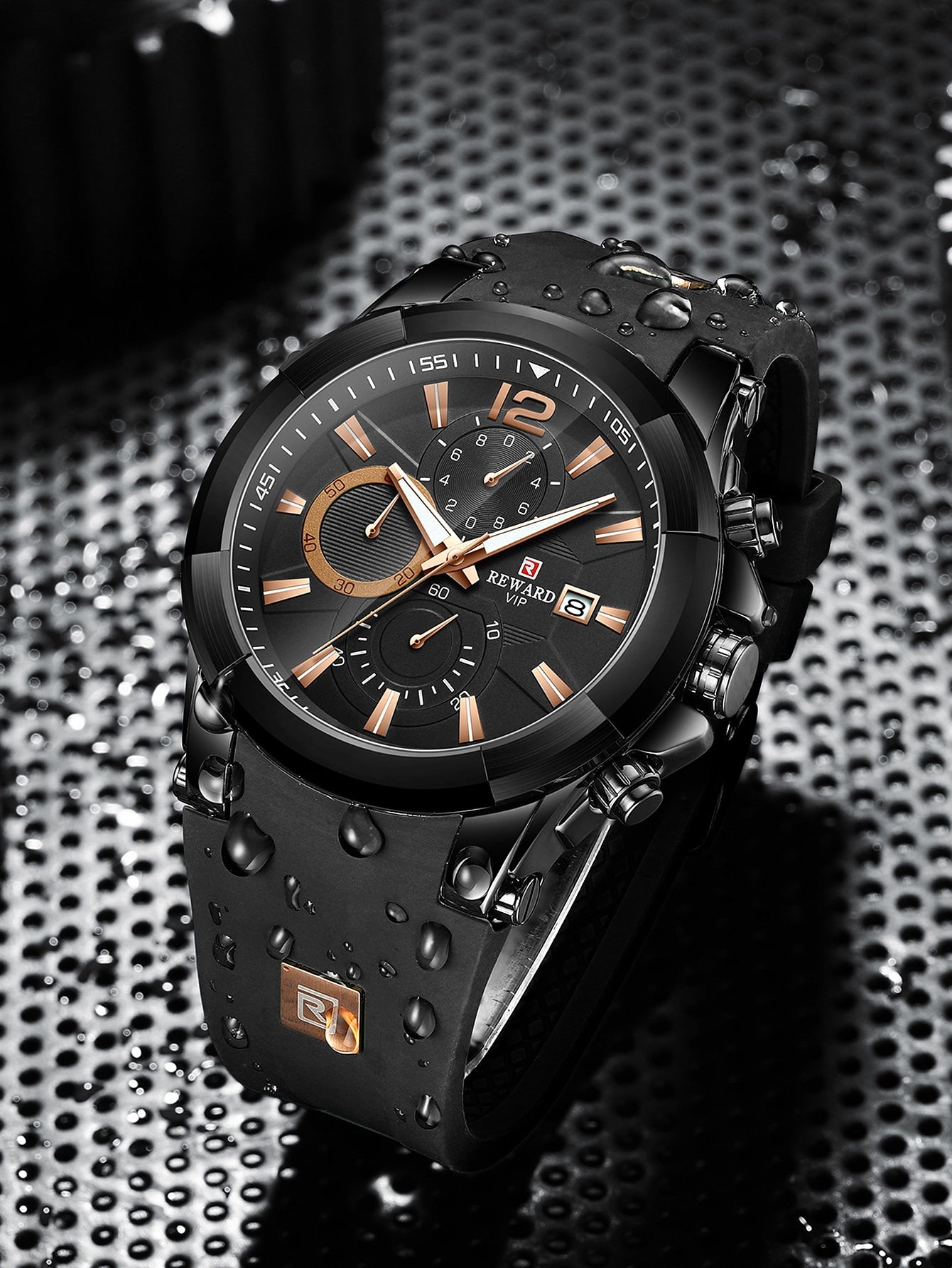 Relógio Masculino Cronógrafo Esportivo Resistente À Água