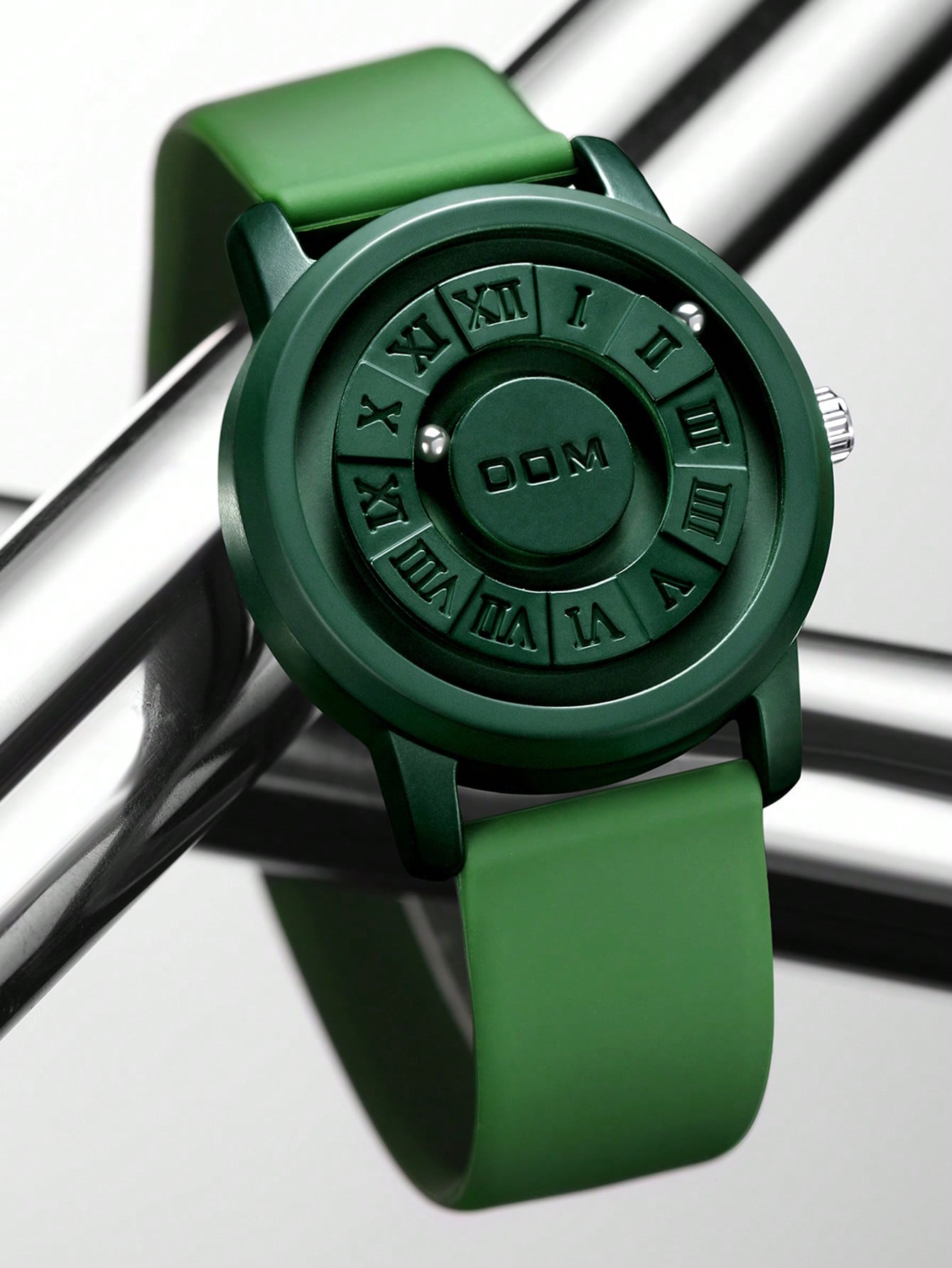 Relógio Masculino Design Minimalista Sem Mostrador Visível