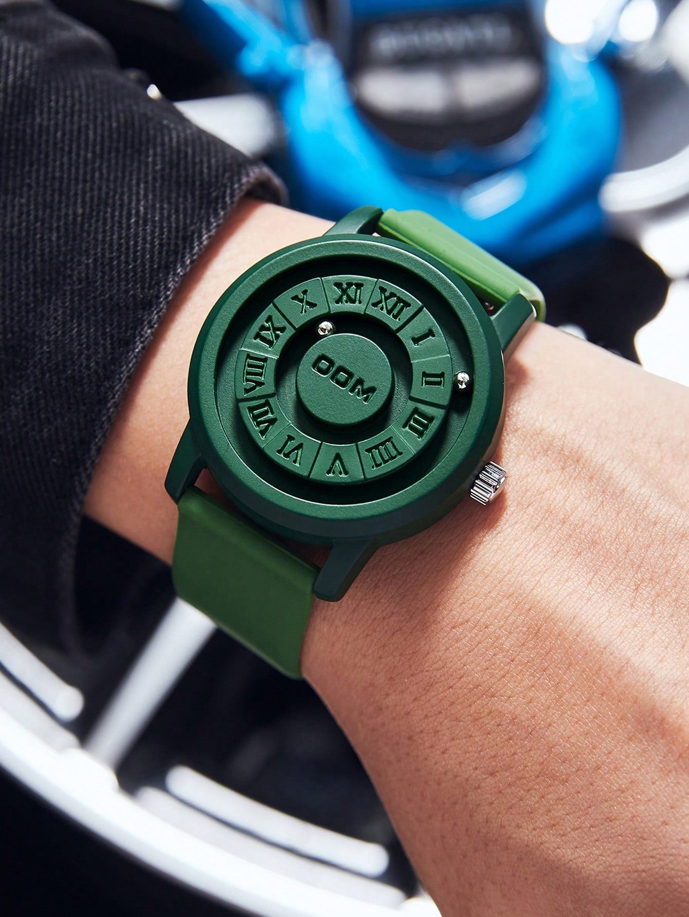 Relógio Masculino Design Minimalista Sem Mostrador Visível