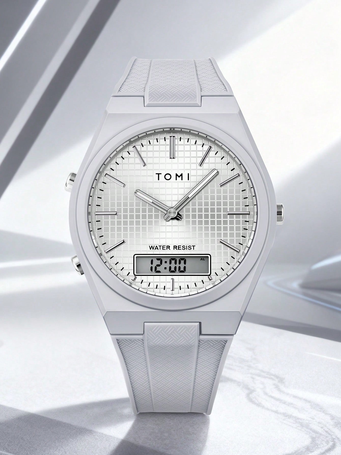 Relógio Masculino Analógico Digital Com Display Integrado