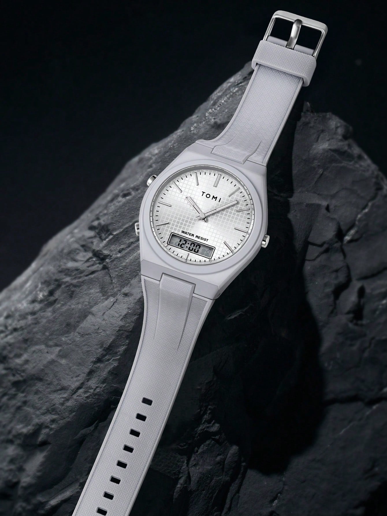 Relógio Masculino Analógico Digital Com Display Integrado