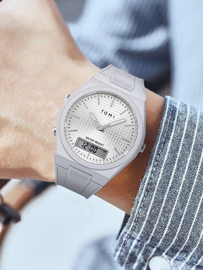 Relógio Masculino Analógico Digital Com Display Integrado