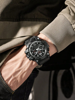 Relógio Digital Analógico Esportivo Multifuncional Masculino