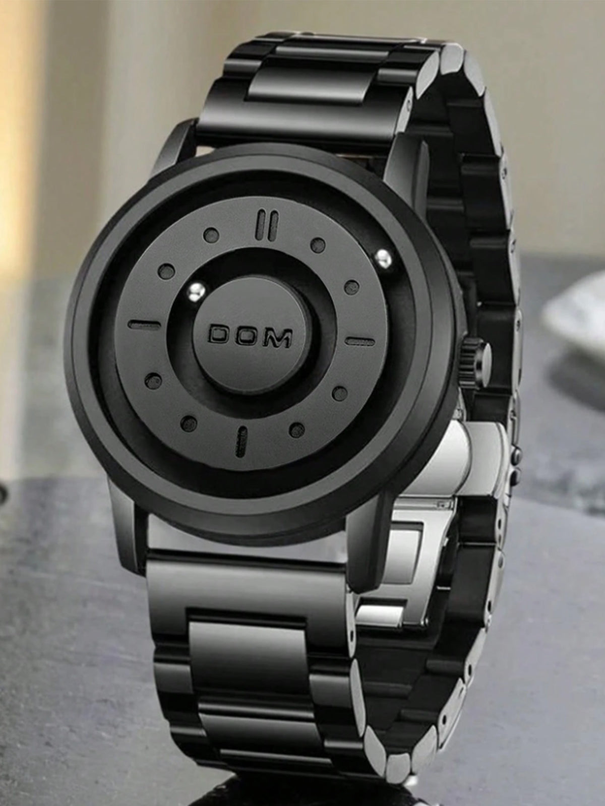 Relógio Design Futurista Minimalista Masculino