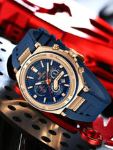 Relógio Masculino Cronógrafo Premium Com Pulseira Em Silicone