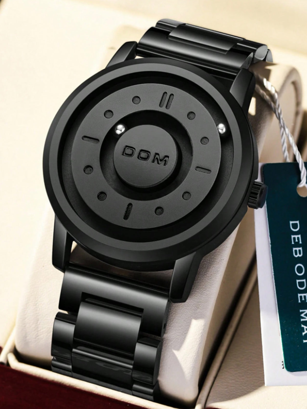 Relógio Design Futurista Minimalista Masculino